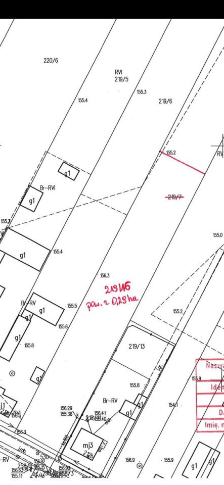 Działka budowlana Tuczna