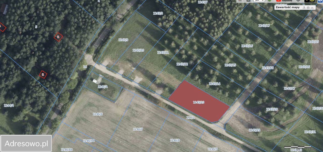 Działka budowlana Pozezdrze. Zdjęcie 1