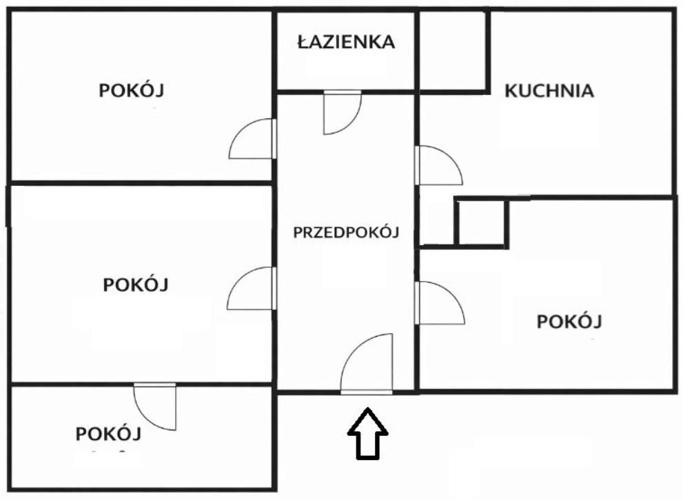 Mieszkanie 4-pokojowe Białogard, ul. Lelewela. Zdjęcie 1