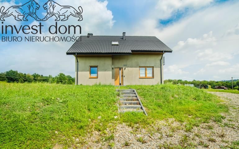 dom wolnostojący, 4 pokoje Łużna