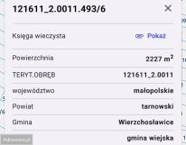 Działka budowlana Wierzchosławice Trzydniaki. Zdjęcie 1