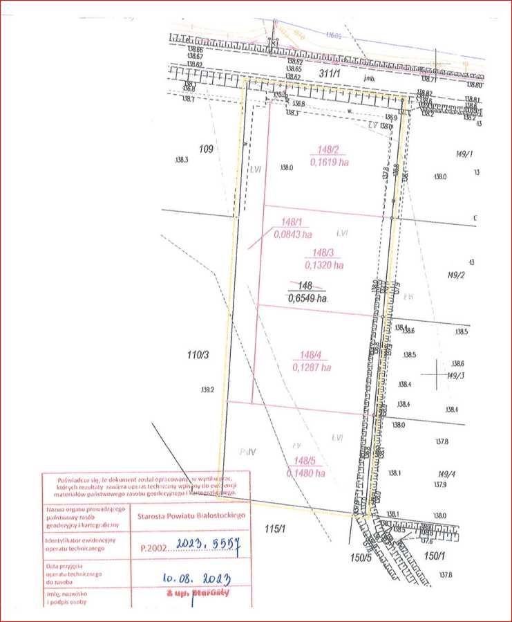 Działka budowlana Rzepniki. Zdjęcie 5