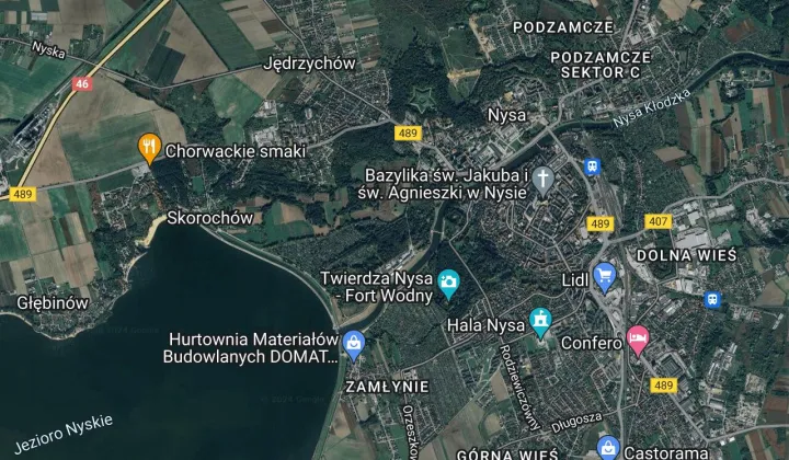 Działka rod Nysa, ul. Saperska