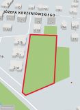 Działka inwestycyjna Kraków Wola Justowska, ul. Józefa Korzeniowskiego. Zdjęcie 4