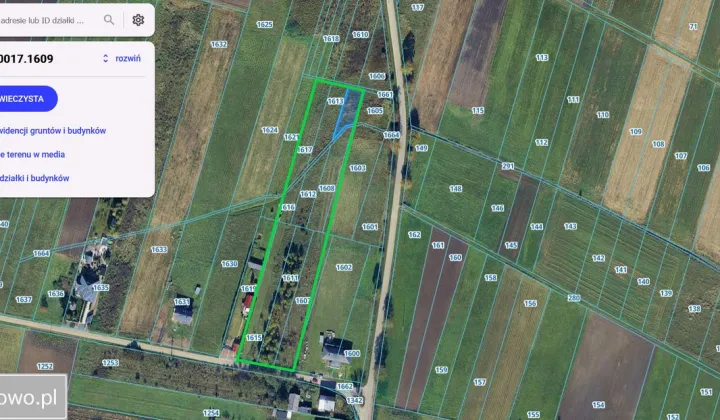 Działka budowlana Pińczyce, ul. Grabowa