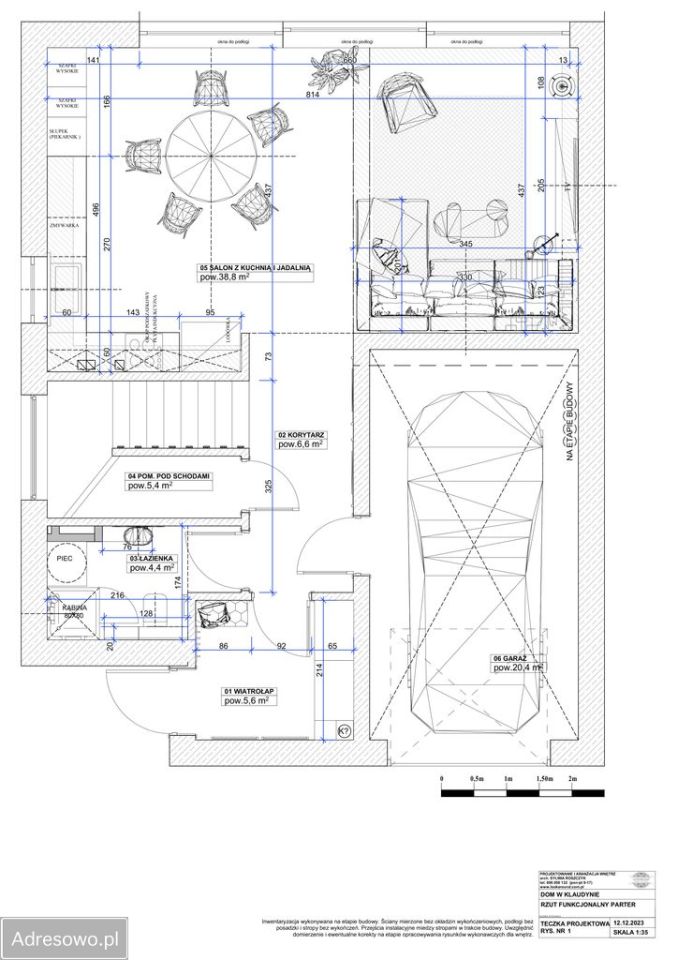 bliźniak, 6 pokoi Klaudyn, ul. płk. Aleksandra Krzyżanowskiego. Zdjęcie 13