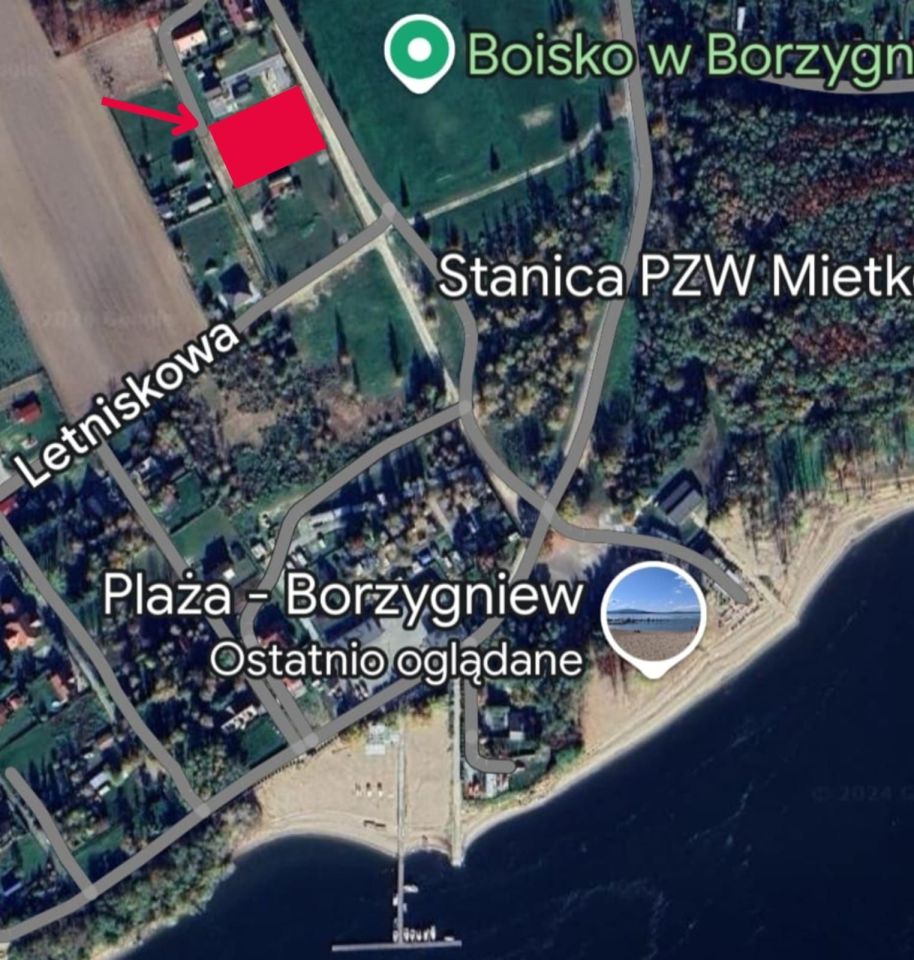 Działka budowlana Borzygniew. Zdjęcie 3