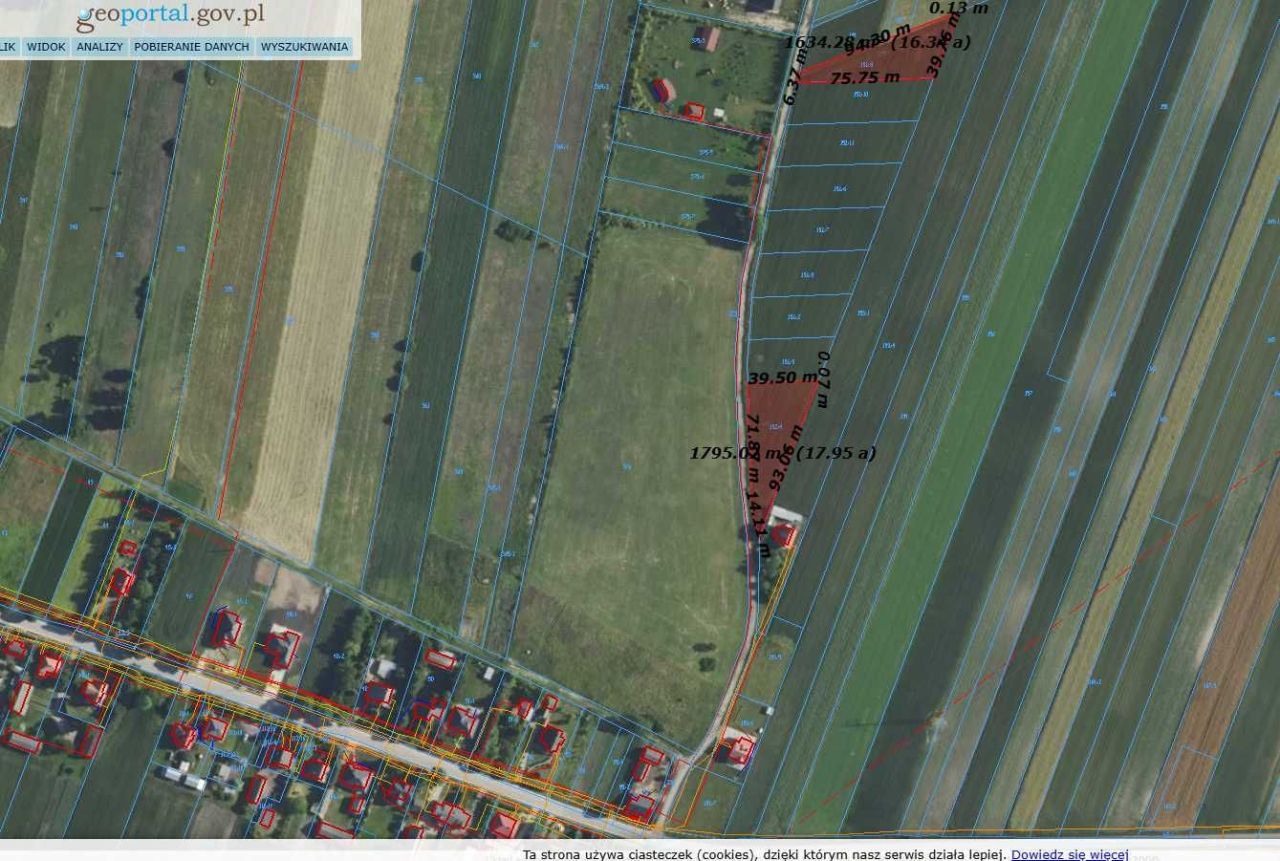 Działka budowlana Zwódne. Zdjęcie 6