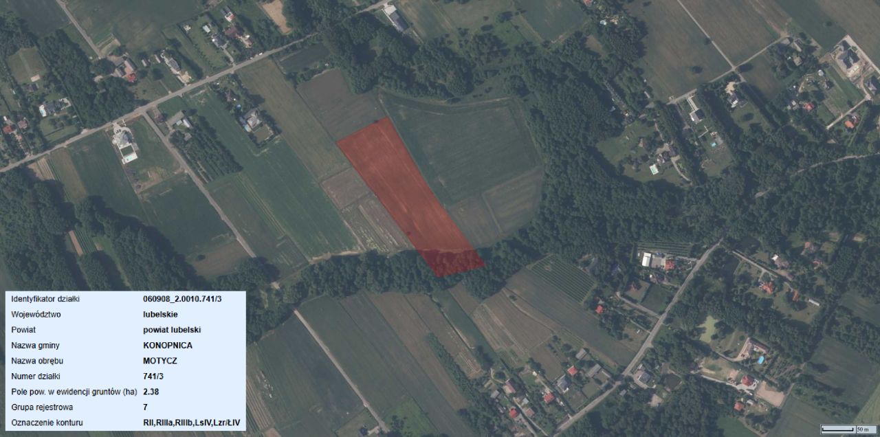 Działka rolna Motycz, Motycz. Zdjęcie 2