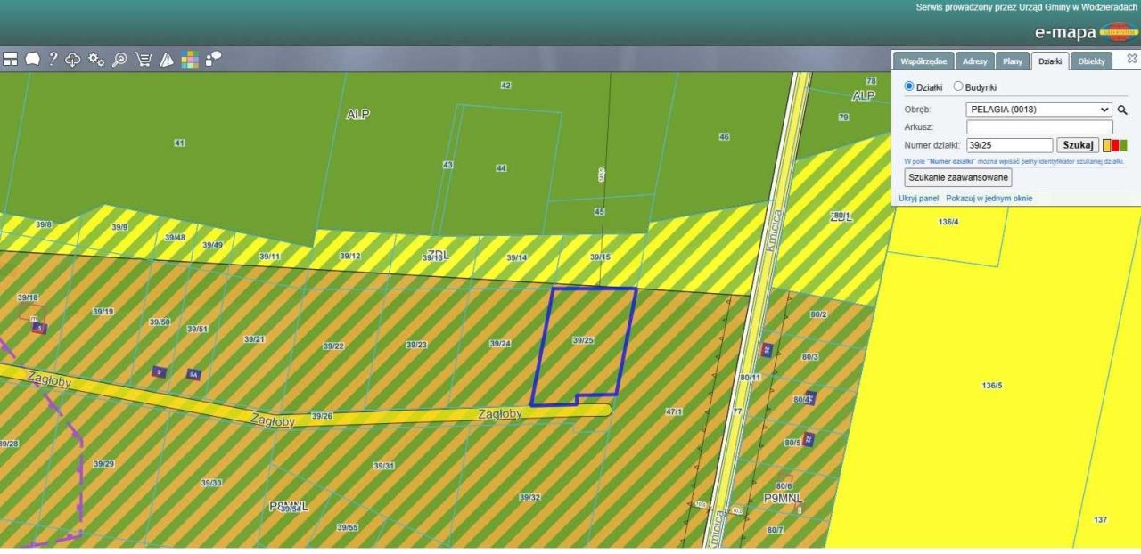 Działka budowlana Pelagia, ul. Zagłoby. Zdjęcie 3