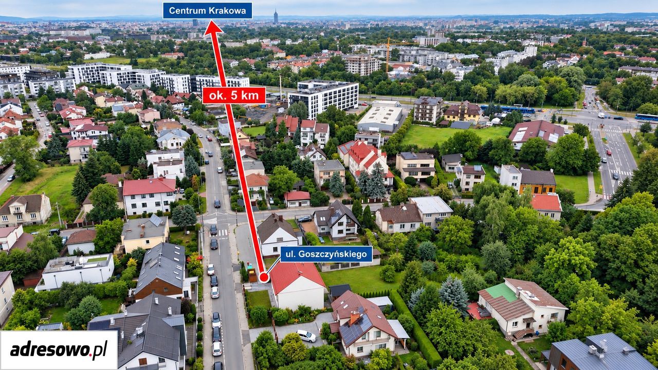 dom wolnostojący, 8 pokoi Kraków Płaszów, ul. Seweryna Goszczyńskiego. Zdjęcie 3