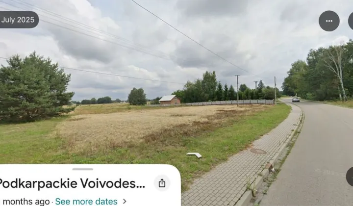 Działka budowlana Wierzchowiny