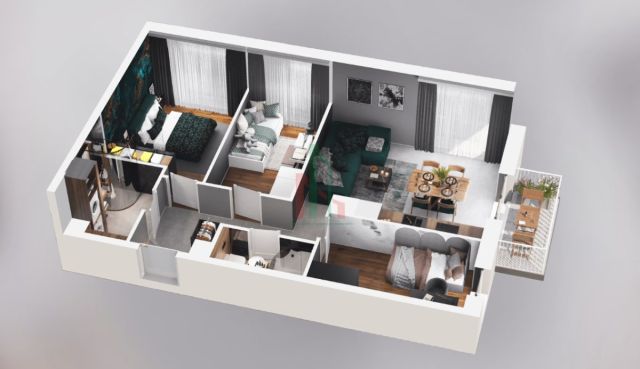 Mieszkanie 2-pokojowe Rokitki. Zdjęcie 19