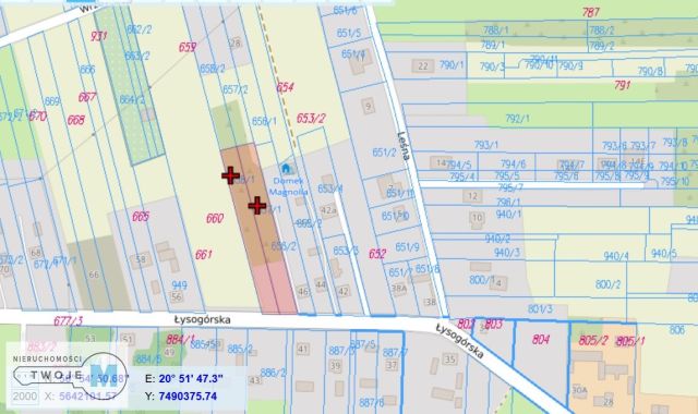 Działka budowlana Wilków. Zdjęcie 2