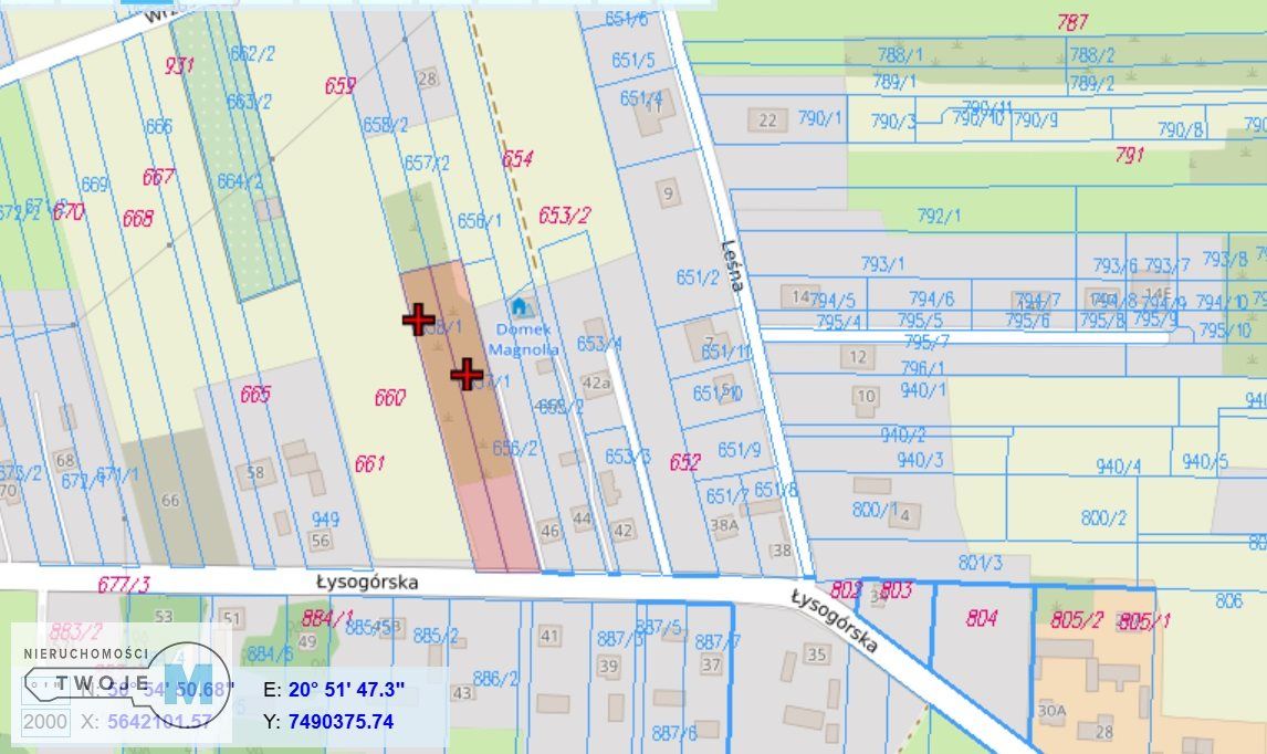 Działka budowlana Wilków. Zdjęcie 2