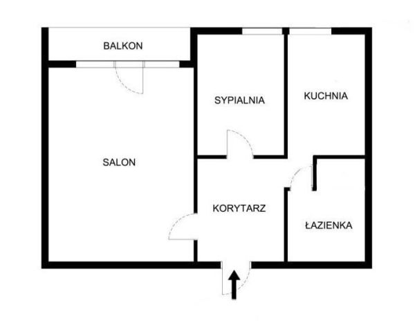 Mieszkanie 2-pokojowe Gdańsk Zaspa, ul. Dywizjonu 303. Zdjęcie 15