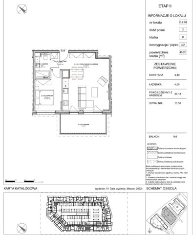 Mieszkanie 2-pokojowe Szczecin Centrum. Zdjęcie 8