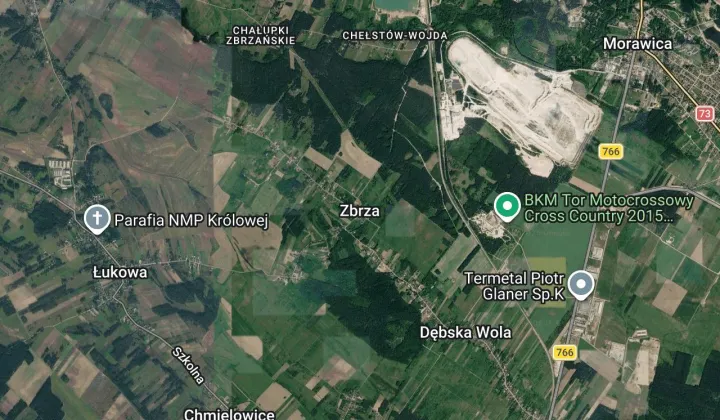 Działka budowlana Zbrza
