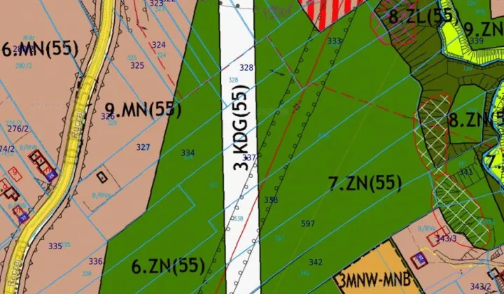 Działka budowlana Nowy Sącz Dąbrówka Polska, ul. Ruczaj