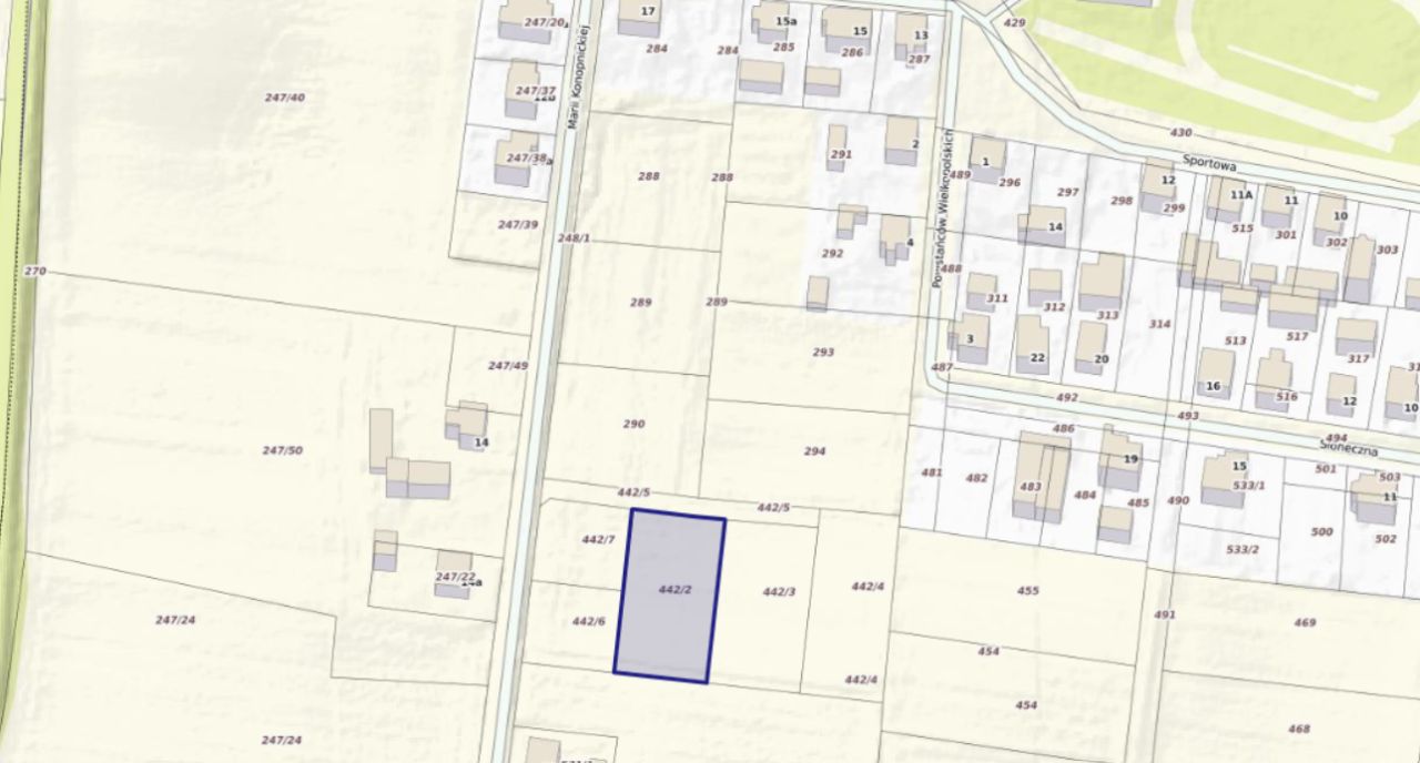 Działka budowlana Gąsawa, ul. Konopnickiej. Zdjęcie 2
