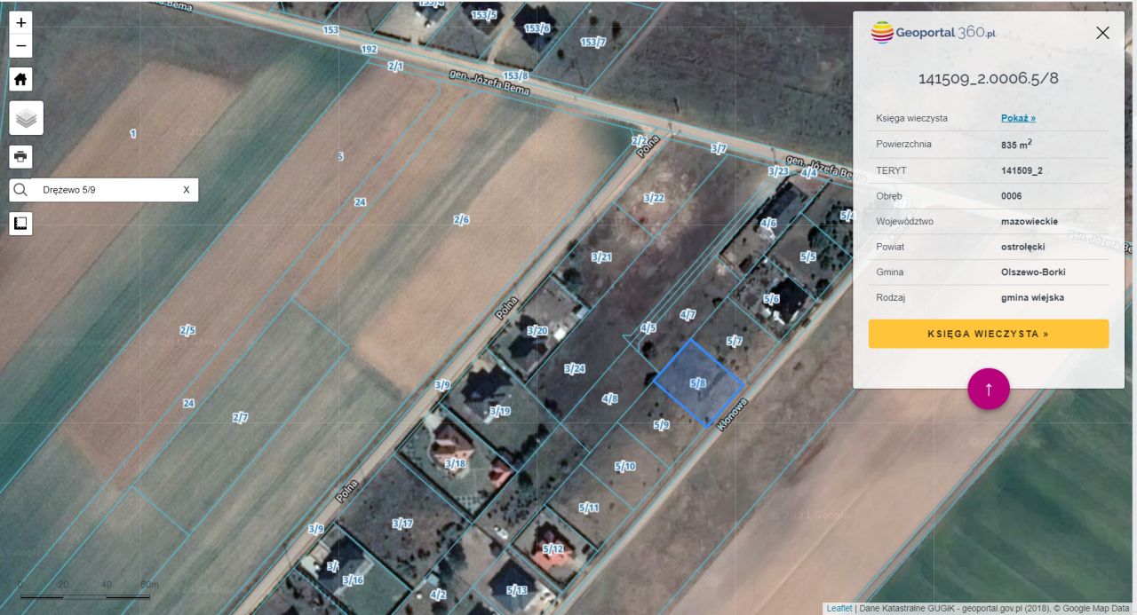 Działka budowlana Drężewo, ul. Klonowa. Zdjęcie 1