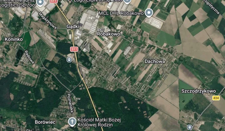 dom wolnostojący, 5 pokoi Robakowo Osiedle, ul. Polna