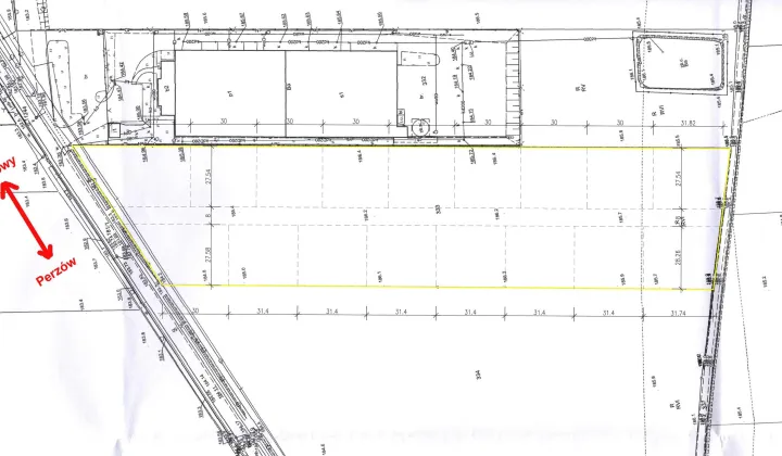 Działka budowlana Perzów