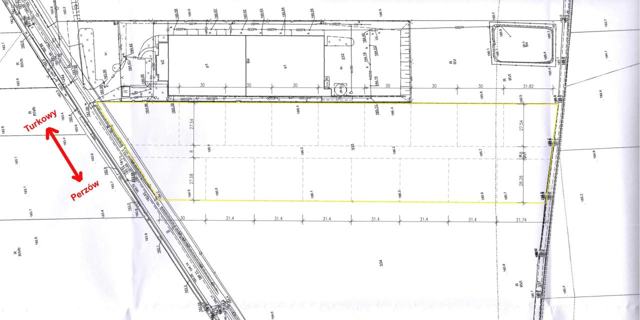 Działka budowlana Perzów