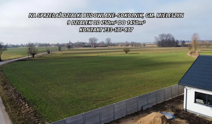 Działka budowlana Sokolniki