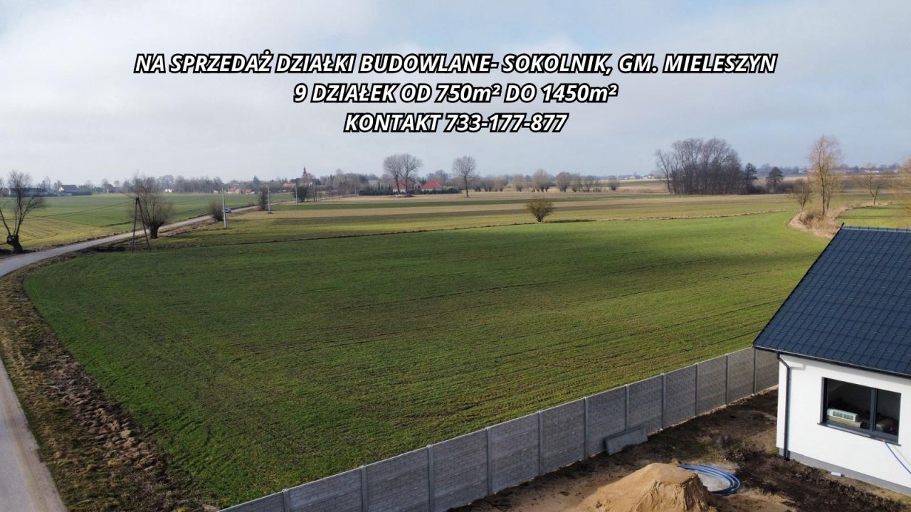 Działka budowlana Sokolniki. Zdjęcie 1