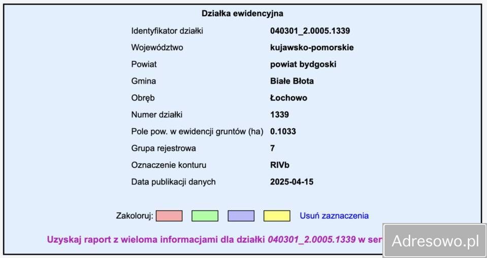 Działka budowlana Łochowo, ul. Jana Brzechwy. Zdjęcie 4
