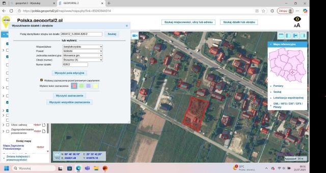 Działka budowlana Brzeziny, ul. Wesoła. Zdjęcie 1