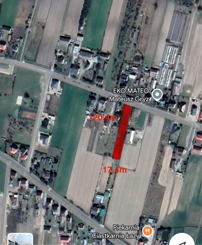 Działka budowlana Łazy. Zdjęcie 5