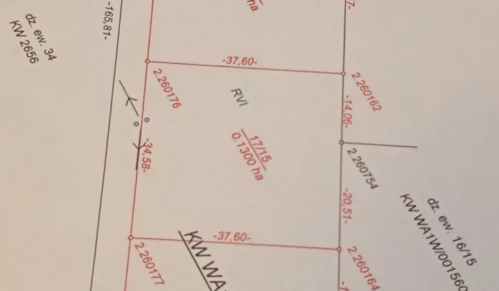 Działka budowlana Zawiszyn