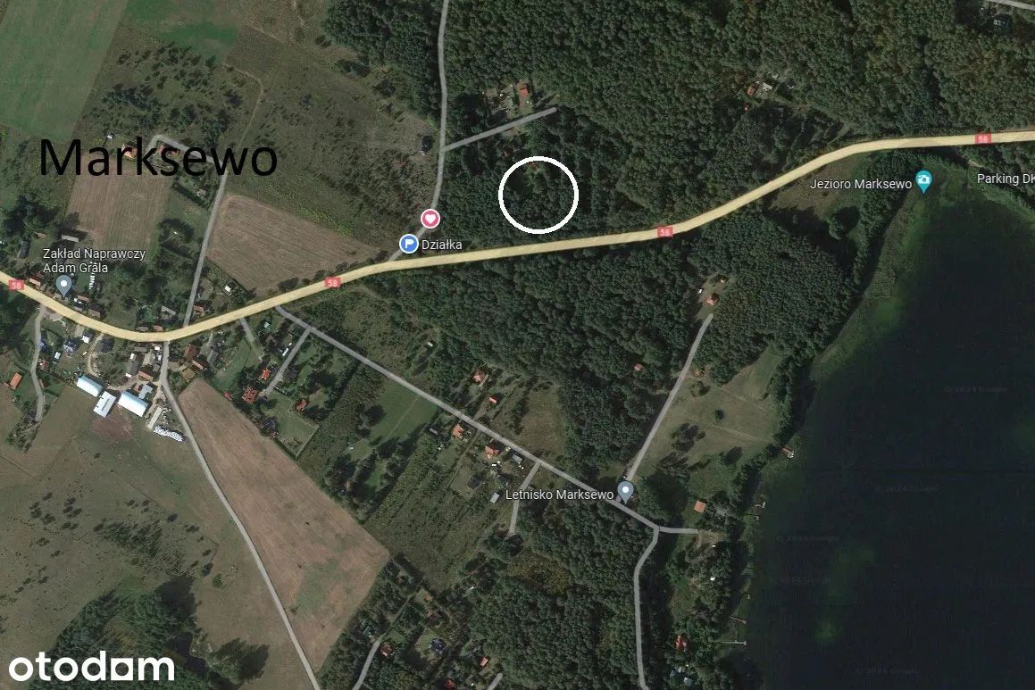 Działka rekreacyjna Marksewo. Zdjęcie 9