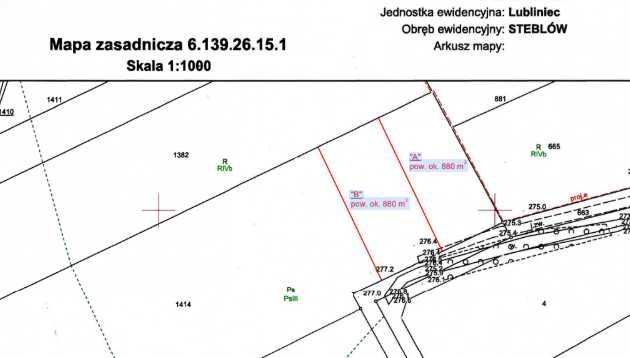 Działka budowlana Lubliniec Steblów. Zdjęcie 5