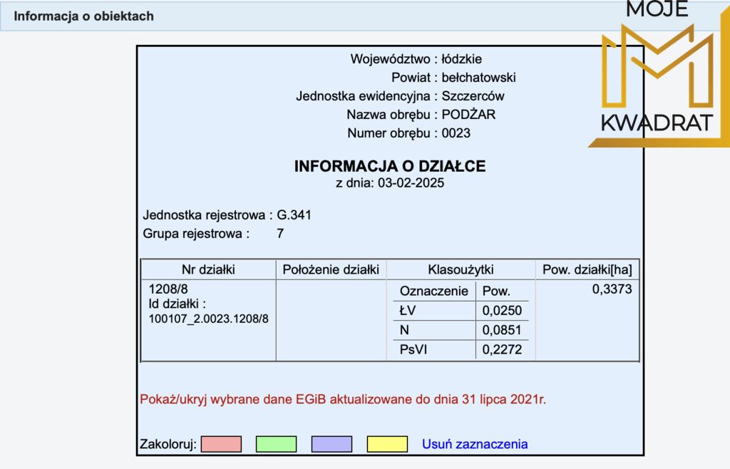 Działka Żabczanka. Zdjęcie 2