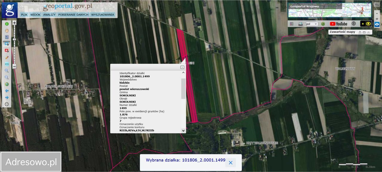 Działka inwestycyjna Sokolniki. Zdjęcie 7