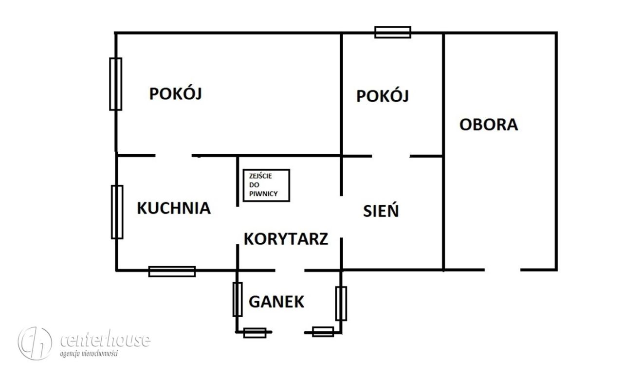 dom wolnostojący, 3 pokoje Zgłobień. Zdjęcie 20