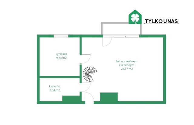 Mieszkanie 3-pokojowe Gdańsk Jasień, ul. Jabłoniowa. Zdjęcie 19