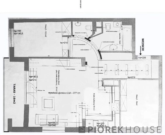 Mieszkanie 3-pokojowe Warszawa Bielany, ul. Wrzeciono. Zdjęcie 17