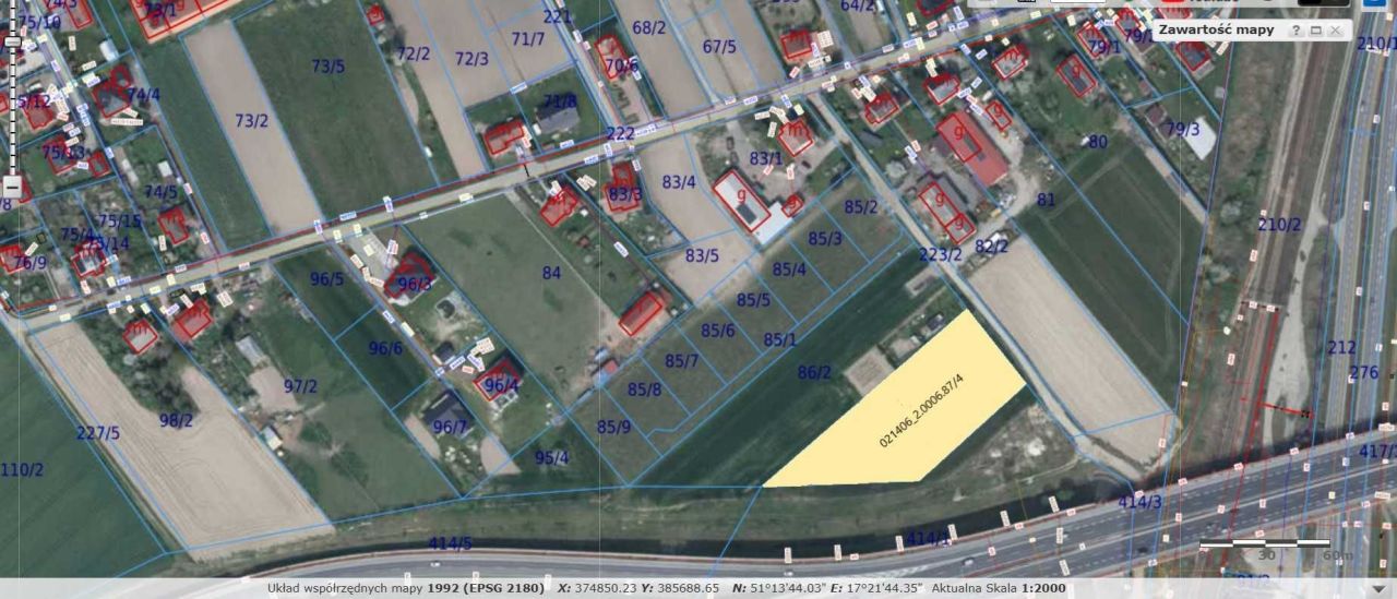 Działka budowlana Dąbrowa. Zdjęcie 3