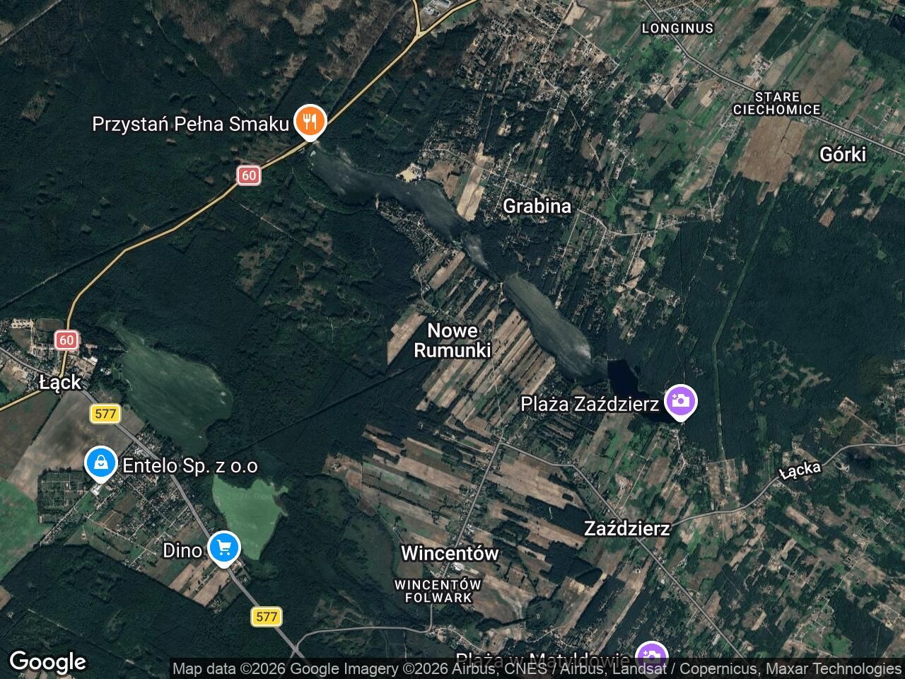 Działka budowlana Nowe Rumunki Dębowa Góra. Zdjęcie 1