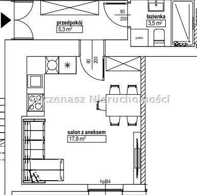 Mieszkanie 1-pokojowe Bydgoszcz Śródmieście. Zdjęcie 1