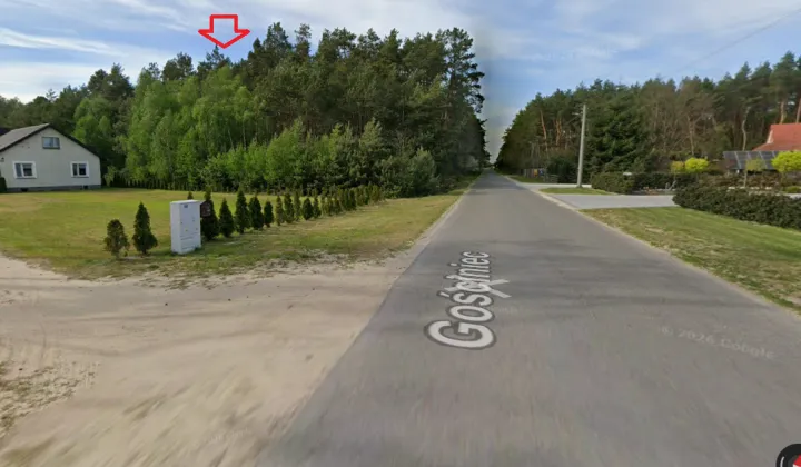 Działka budowlana Rzeczyca, ul. Gościniec
