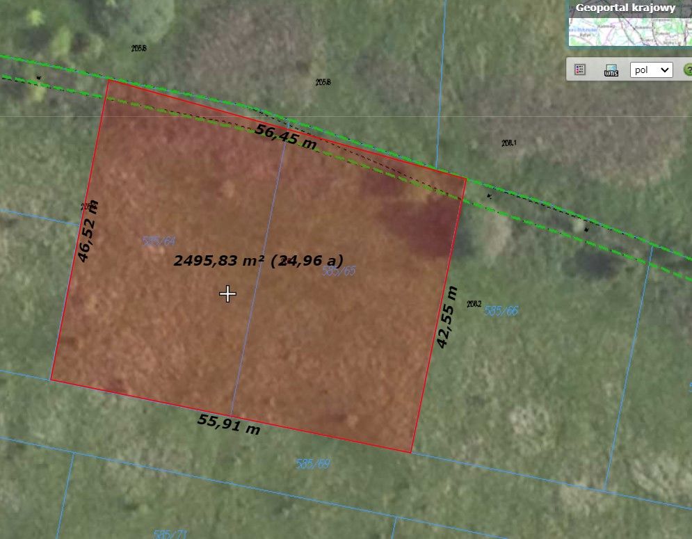 Działka budowlana Zbludowice, ul. Wiśniowa. Zdjęcie 5