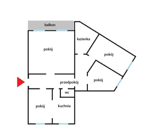Mieszkanie 4-pokojowe Rzeszów Nowe Miasto, al. prof. Adama Krzyżanowskiego. Zdjęcie 13