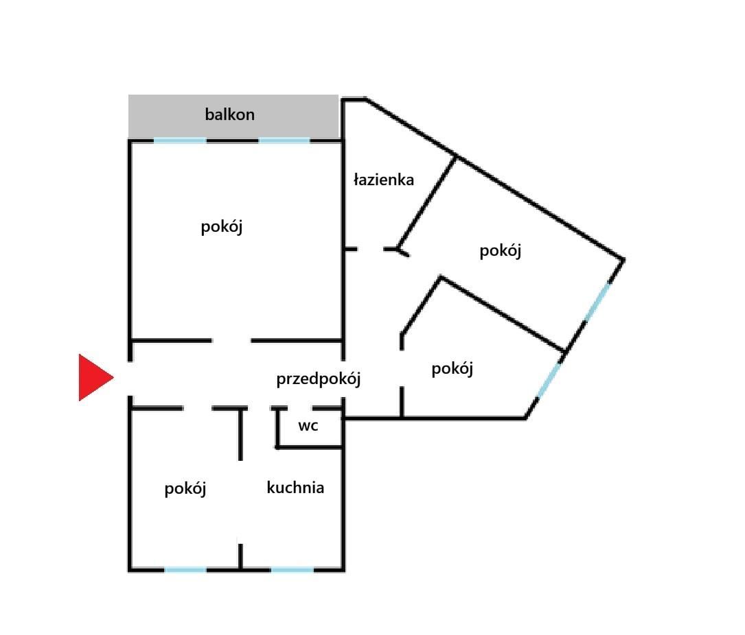 Mieszkanie 4-pokojowe Rzeszów Nowe Miasto, al. prof. Adama Krzyżanowskiego. Zdjęcie 13