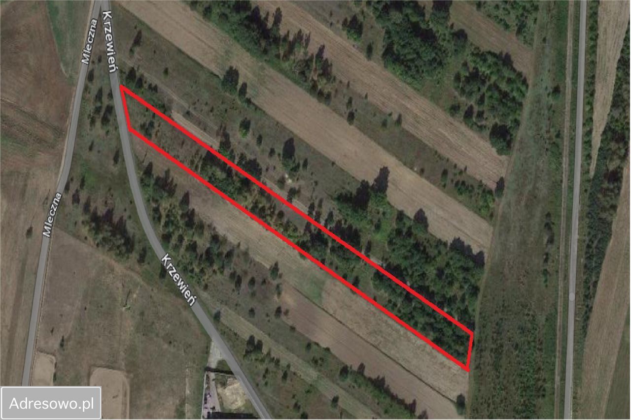 Działka inwestycyjna Radom Krzewień
