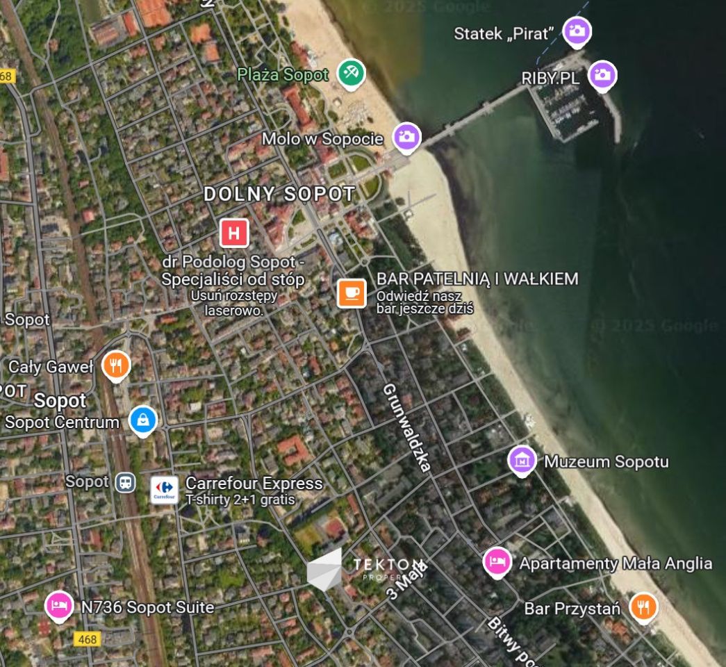 Mieszkanie 3-pokojowe Sopot Sopot Dolny, ul. 3 Maja. Zdjęcie 21